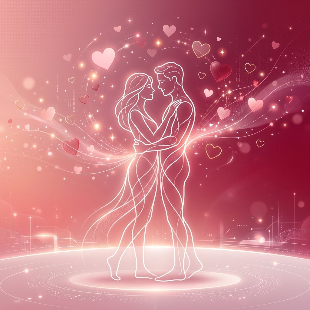 Romantic Connection Illustration